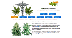 Desktop Screenshot of a1michiganmeds.com