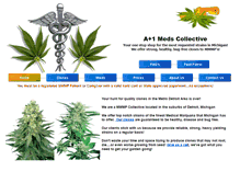 Tablet Screenshot of a1michiganmeds.com